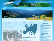 Tablet Screenshot of euro-air-camp.cz
